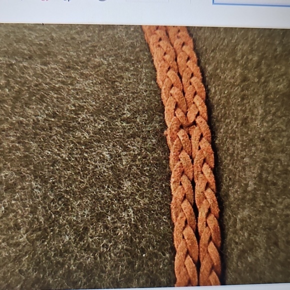 NWT Treasure & Bond Double -Braid Wool Felt Fedora Adjustable Hat Olive - Picture 3 of 16